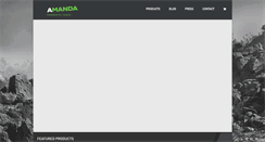 Desktop Screenshot of amandaproducts.com